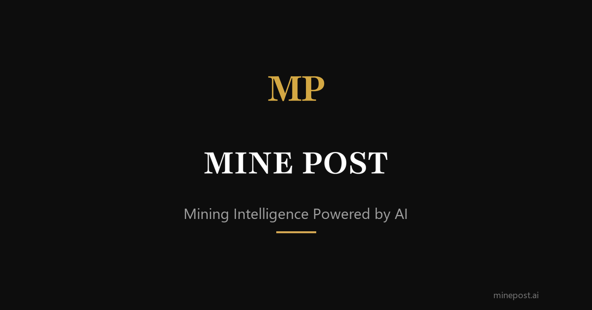 Mine Post — The AI That Actually Understands Mining